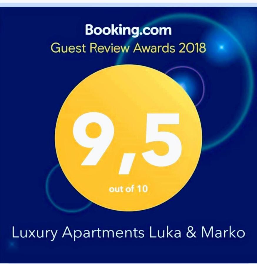 Luxury Apartments Luka & Marko تْسافتات المظهر الخارجي الصورة